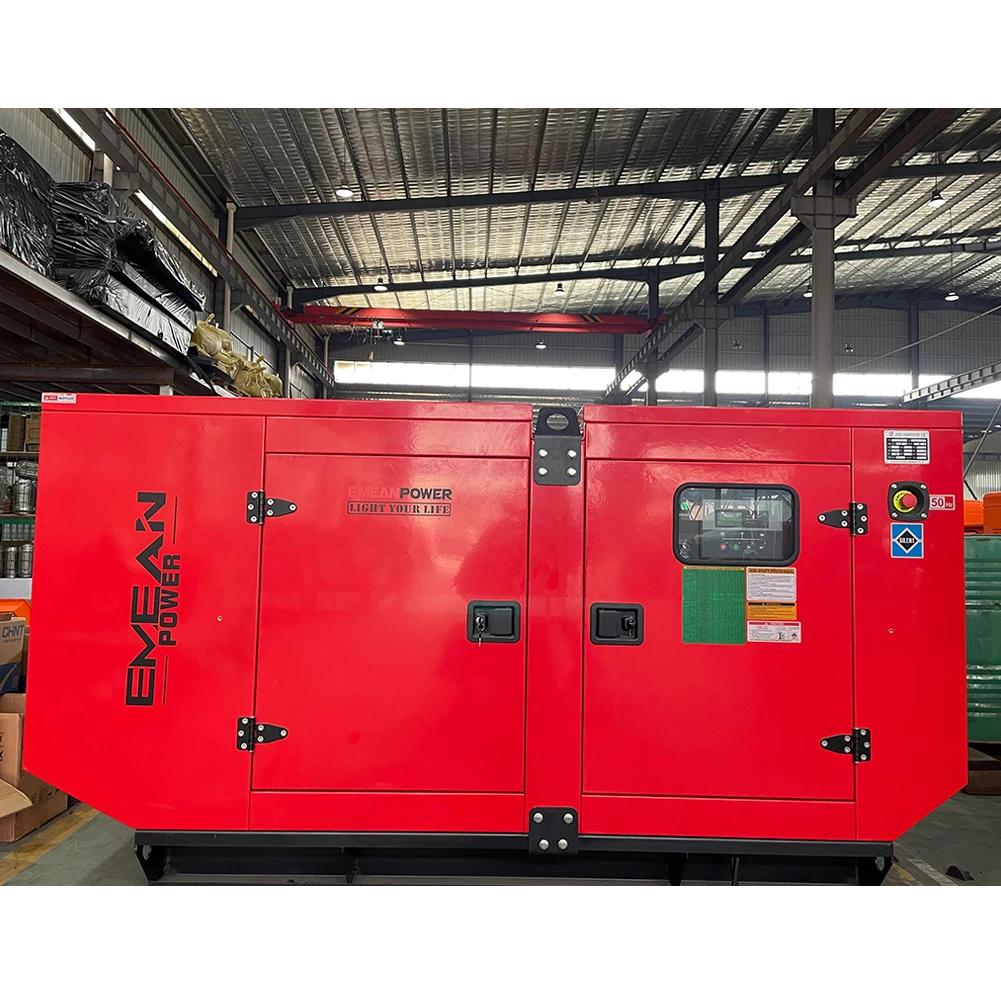 60kva silent power generator diesel prime 55kva silent generator 3phase and dat large generator 60kw 100kw 111kw