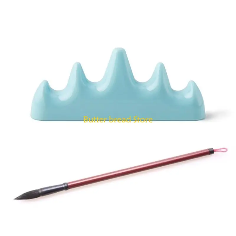 W89C Kalligraphie Brush Pen Ständer umweltfreundlich langlebige Kalligraphie Pinsel Stift Plastikregal für Kalligraphie Anfänger