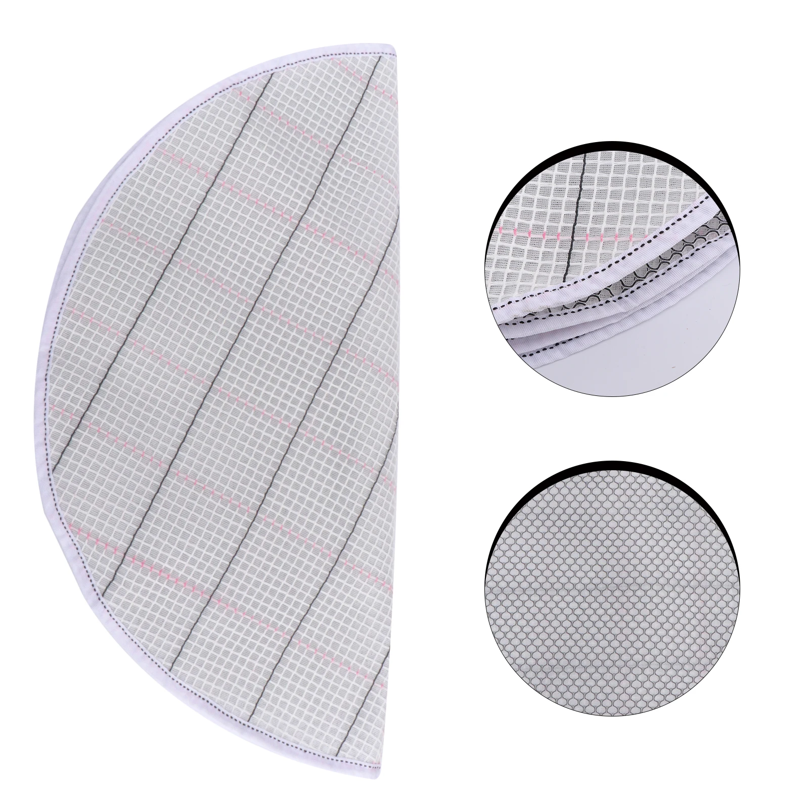

1pc Diy Carpet Embroidery Cloth Premium Material Durable Creative Base Fabric Foldable Portable Funny Chic Gift For Lovers White
