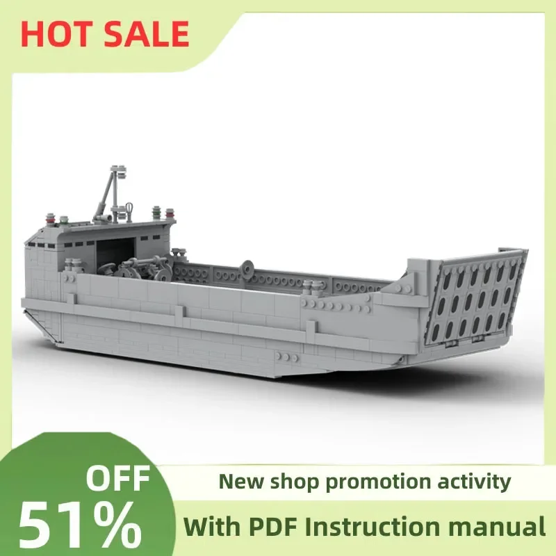 

New 1198Pcs Popular Technology Harbor Series Moc Lcm Mark Army Model Building Blocks Diy Creative Ideas Kids Toys Birthday Gift