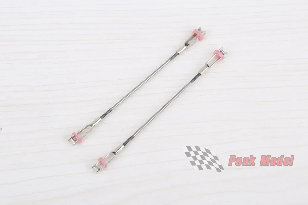 2 set M2 Clevis Pull Rod M2 Clevis Thread M2 Push Rod Stainless Steel Pull Rod Connecting Rod Good Quality