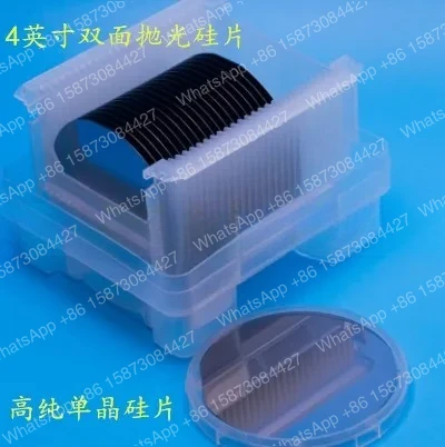 N-type Crystal Orientation 100 Research Laboratory of 4-inch Double-thrown Silicon Wafer for Infrared Radiation Measurement