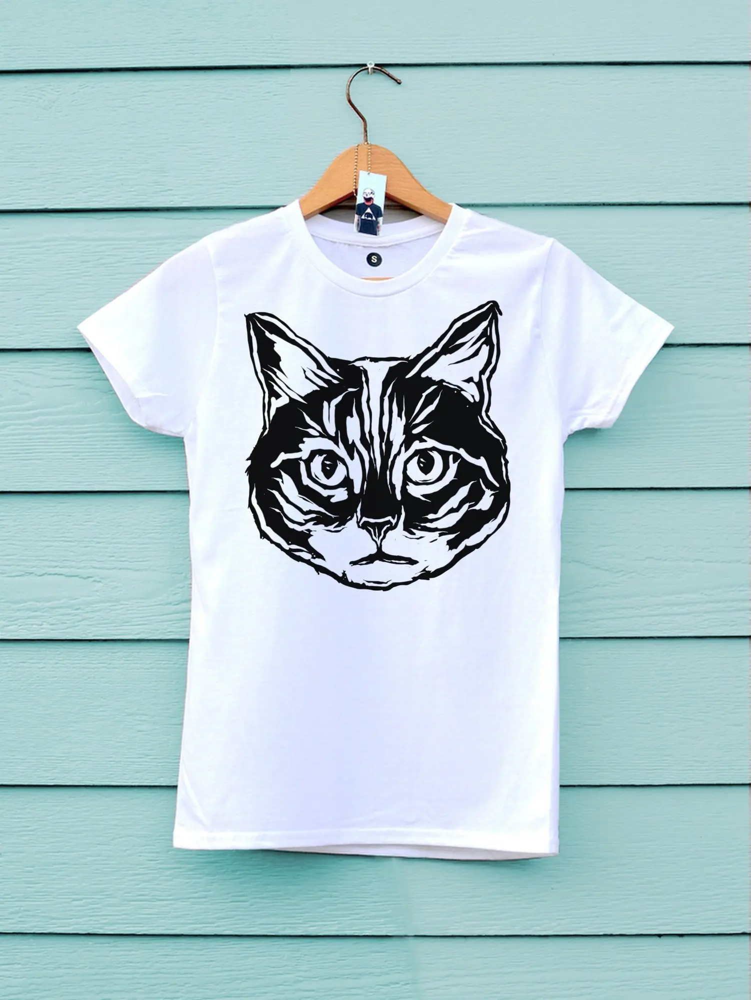 Womens T Shirt For Her Women Cats Shirts Funny Cat Girls