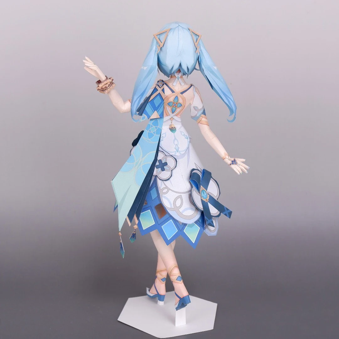 Genshin Impact Falushan DIY paper model handmade character decorations anime decorations gifts