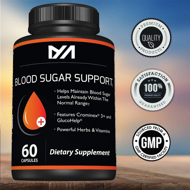 High quality blood glucose support supplements - including bitter gourd extract,vanadium,chromium,cinnamon,and alpha lipoic acid