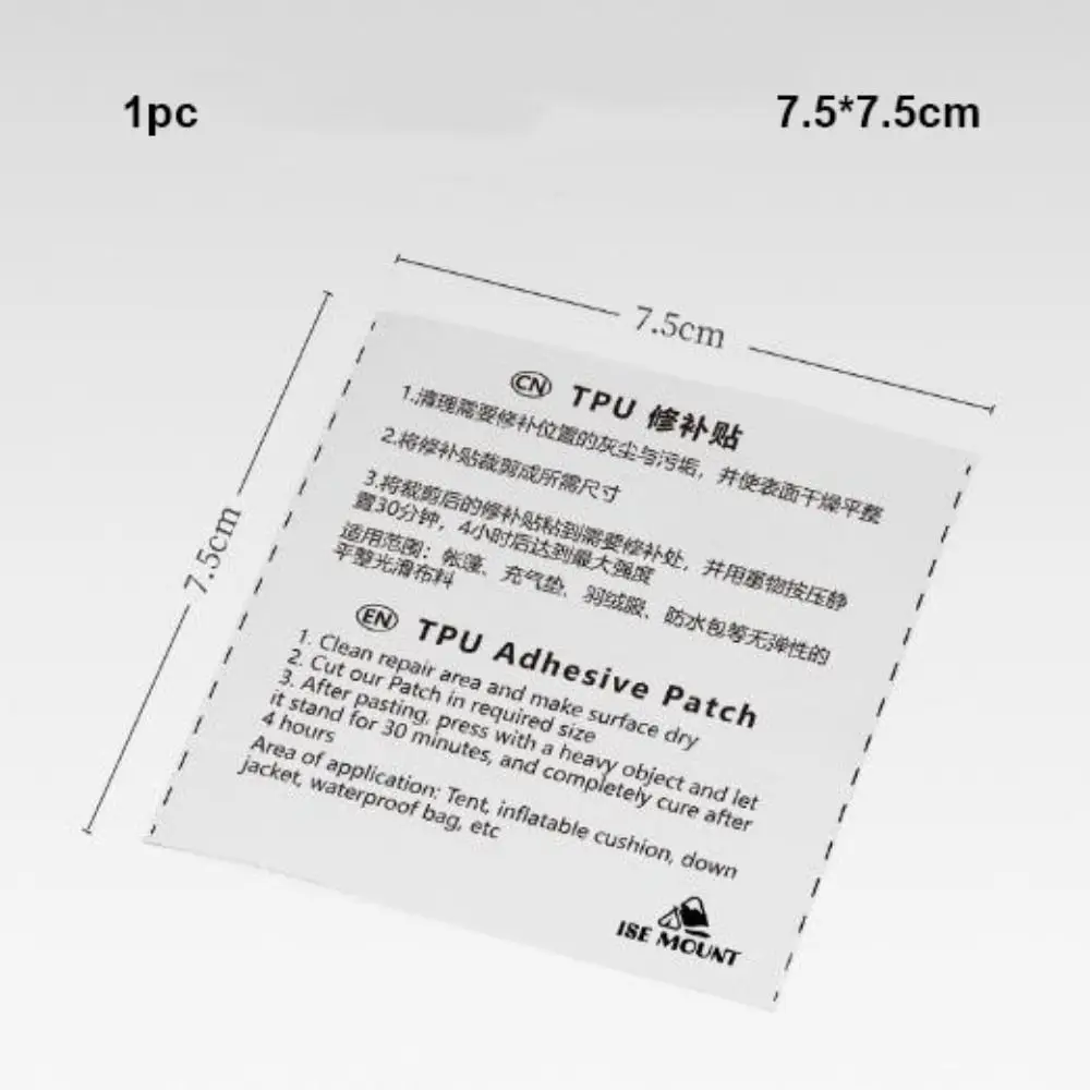 Parche TPU transparente – Impermeable autoadhesivo para neopreno - imagen 3