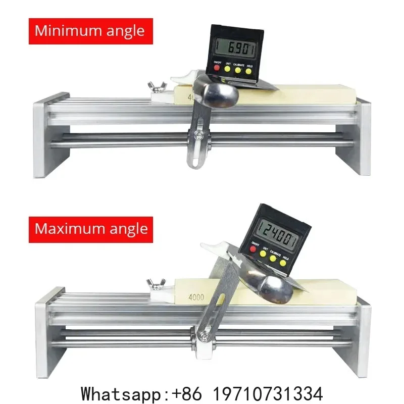 Household Whetstone Bracket Fixed Angle Knife Sharpener Adjustable Longmen Knife Sharpening Professional Tool Woodworking