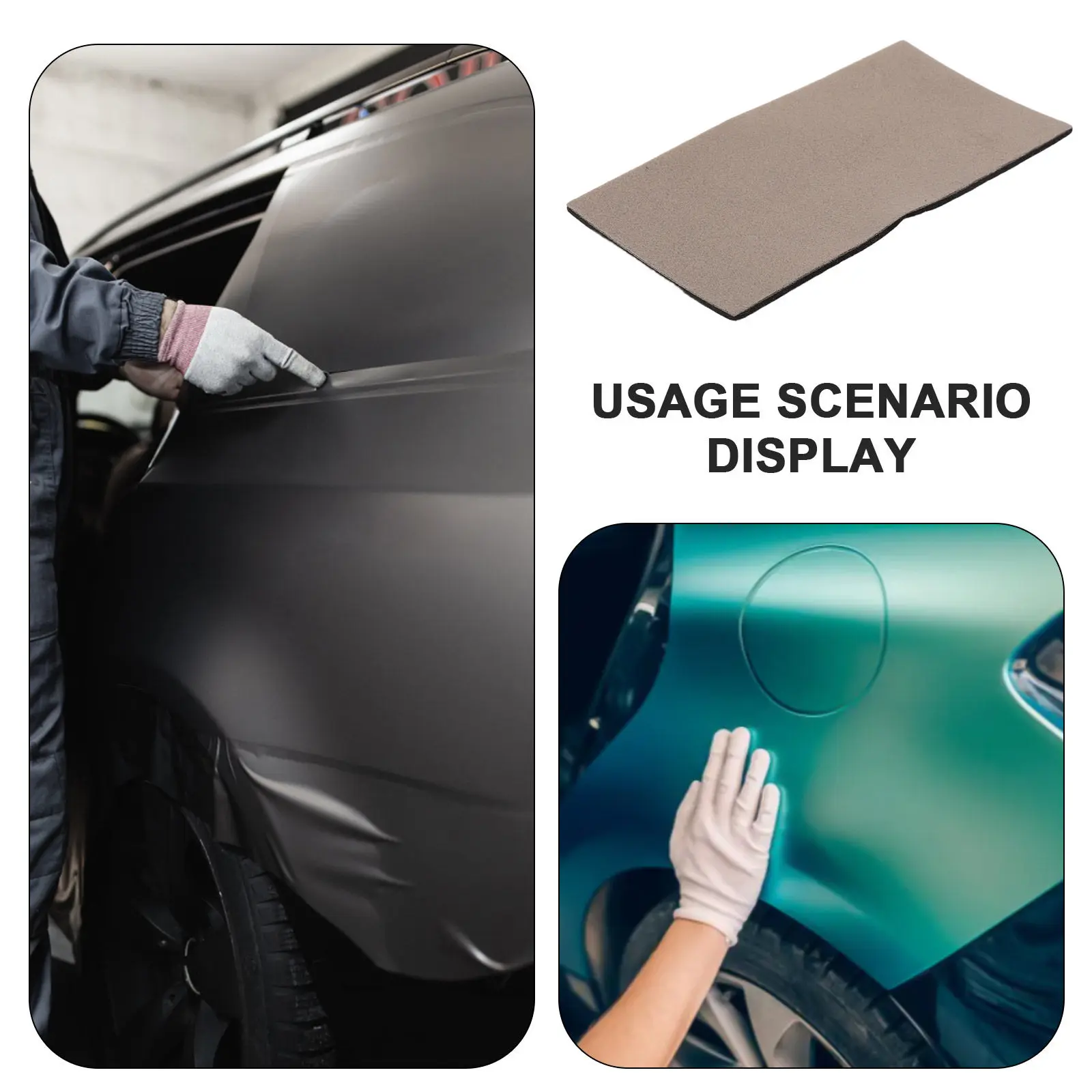 Car Interior Decal Fiber Stylish Smooth Finish Paint Safe Easy Application Automotive Trim Sticker for Door Dash