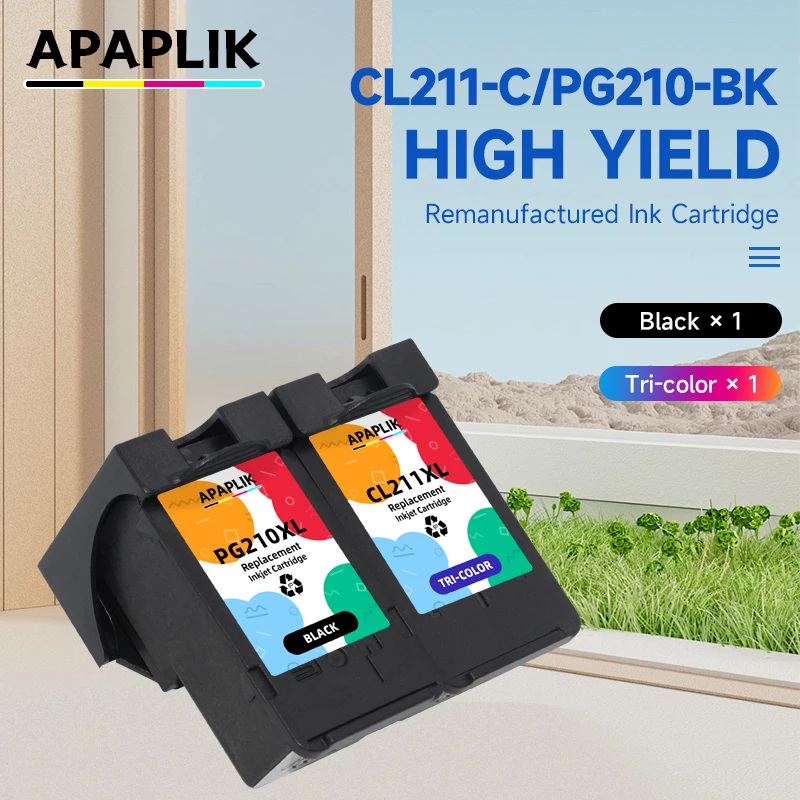 PG-210 CL-211 refillable Ink Cartridge For Canon PG210 pg 210 211 Pixma IP2700 IP2702 MP240 MP250 MP260 MP270