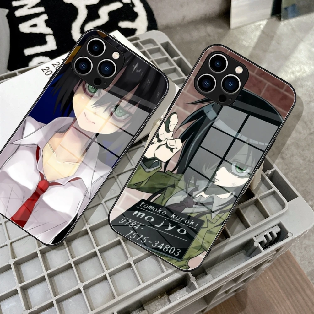 

Anime Watamote Phone Case Tempered Glass For IPhone 16 15 14 13 12 Pro Max Plus Samsung S24 S23 A55 A54 Covers