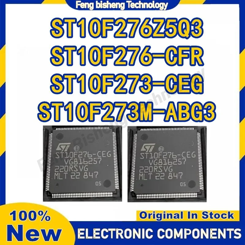 

New Original ST10F276-CFR ST10F273-CEG ST10F276Z5Q3 ST10F273M-ABG3 QFP144 Car radio board cpu chips In Stock