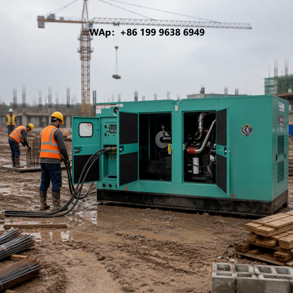 Low Noise Generator Set 200kva/300kva/400kva Silent Canopy Set Outdoor Factory Direct Sales 1800 RPM 24V DC ATS 50/60Hz