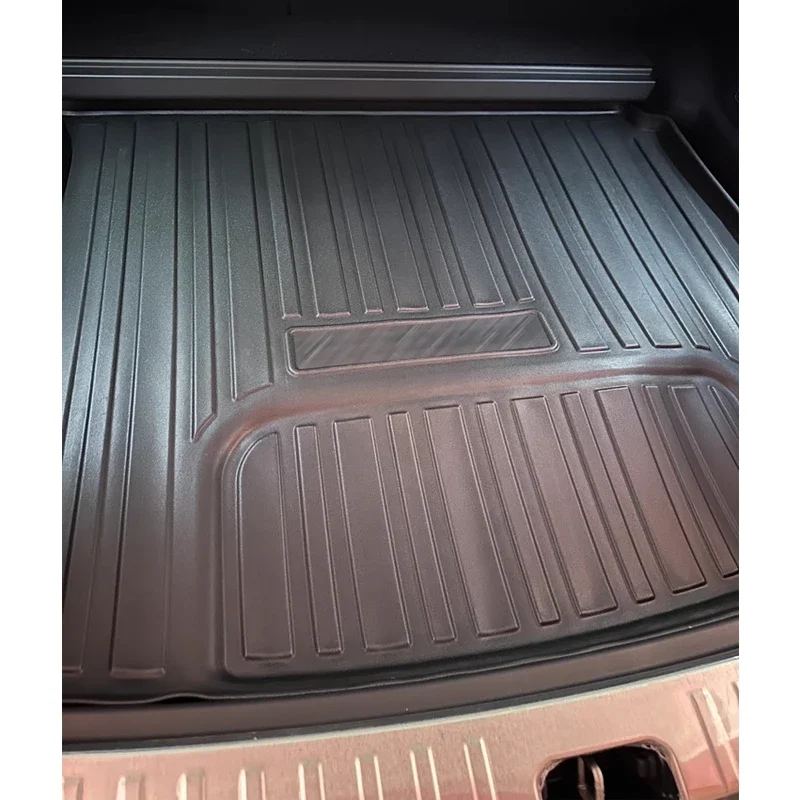 Car Trunk Mat For Geely Zeekr 001 Accesories 2021 2022 2023 2024 Waterproof Rubber TPE Material Auto Trunk Pads Carpet Interior