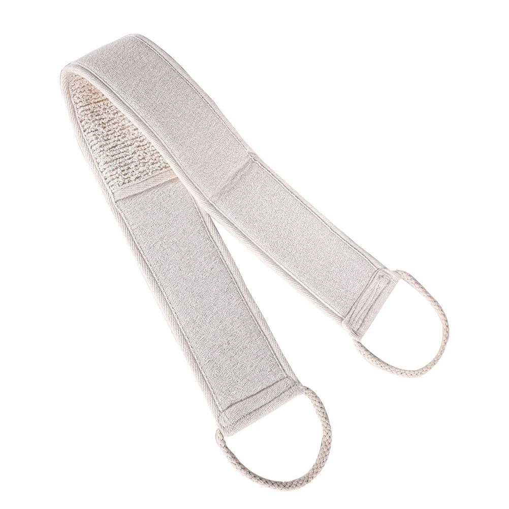 

Long Strap Exfoliating Bath Towel For Back Rubbing Shower Cleaning Tool Body Scrubber Towel For Men Women