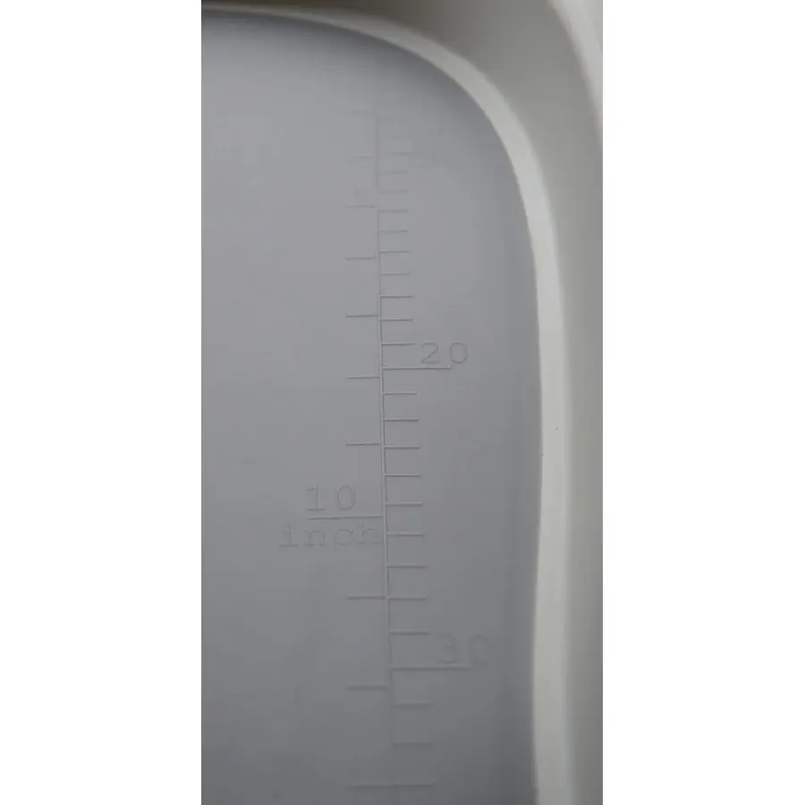 لوحة تغيير حفاضات الأطفال Pro 4 في 1 قابلة للغسل، صينية تغيير الحفاضات المحمولة، غير قابلة للانزلاق، طاولة تغيير مقاومة للماء باللون الرمادي #4