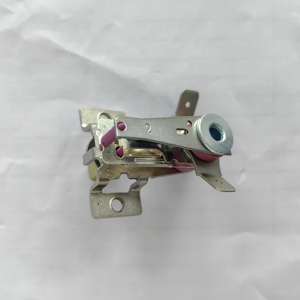 2PCS 250V 16A T250 Thermostat 0-250 ° Electric Oven Temperature Controller KST-168 270 ° Angle M4 Screw Hole Switch Accessories