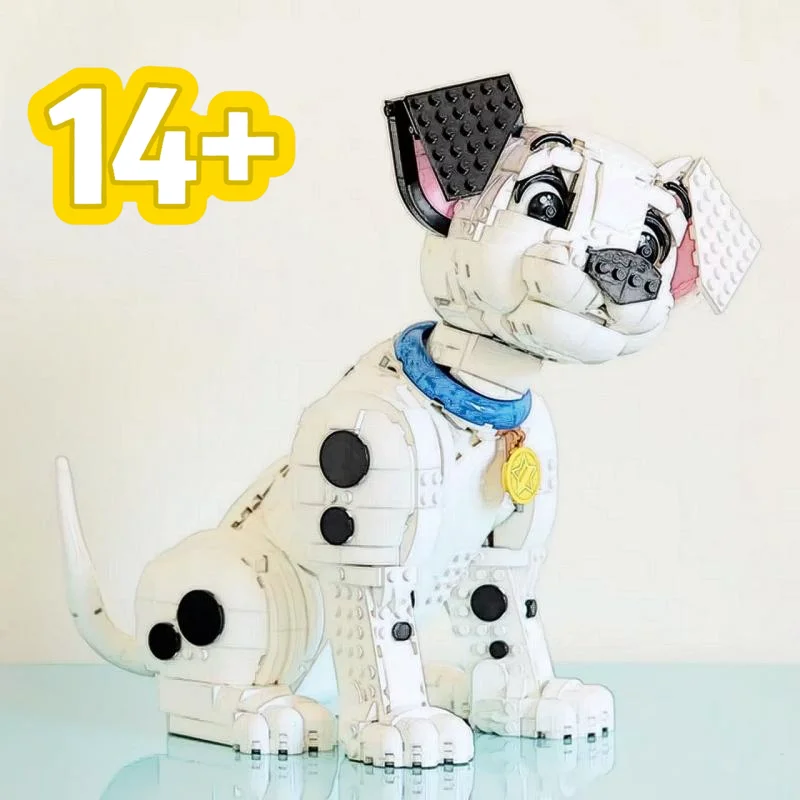 

1722PCS Puppy 101 Dog Dalmatians Building Block MOC 43269 Cute Pet Model Bricks Popular Movie Game Toys Birthday New Year Gifts