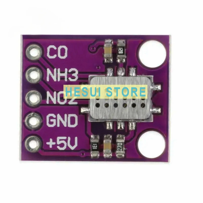 MCU-MICS-6814 MICS-6814 Air quality sensor Module gas sensor Module oxynitride CO VOC NH sensor Module Board