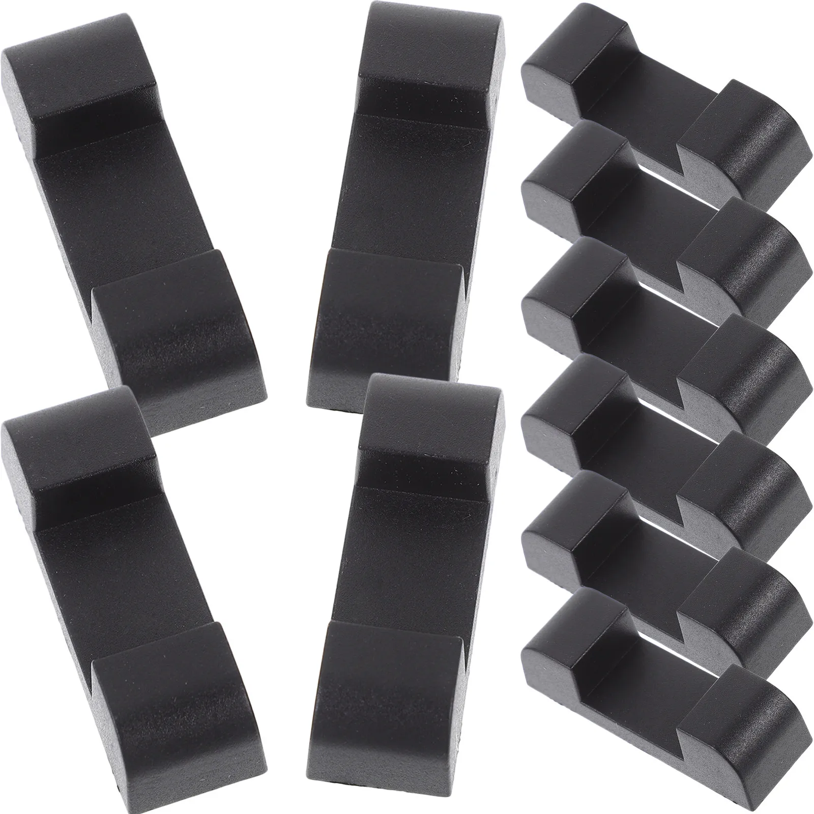 

10Pcs Jewelry Stand Bases Plastic Display Holder Base Lightweight Compact Stable for Floating Frames Store Home Display Cabinet