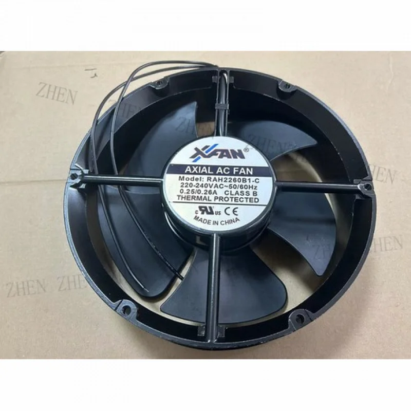 Y 1x FOR  high temperature cooling fan Round RAH2260B1-C 220-240v 0.25/0.26A