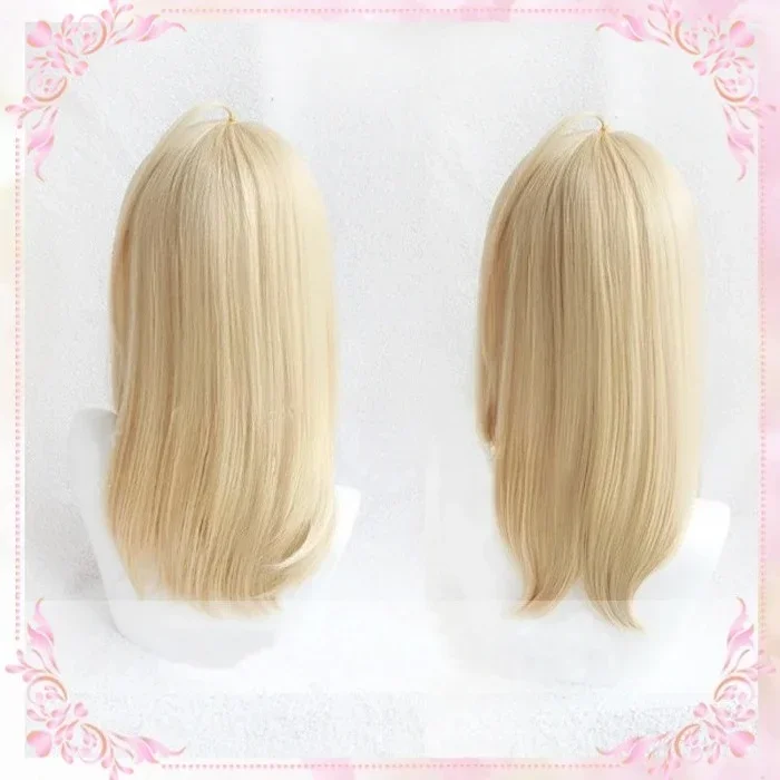Danganronpa V3 Costume Play Wigs Heat Resistant Synthetic Hair Costumes Hair Wigs Kaede Akamatsu Cosplay Wig