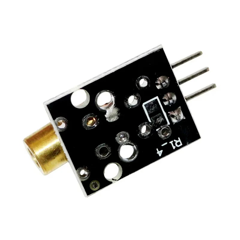 AB47-15Pcs KY-008 650Nm Módulo Sensor Laser 6Mm 5V Laser Vermelho Dot Diodo Cabeçalho de Cobre Para Arduino