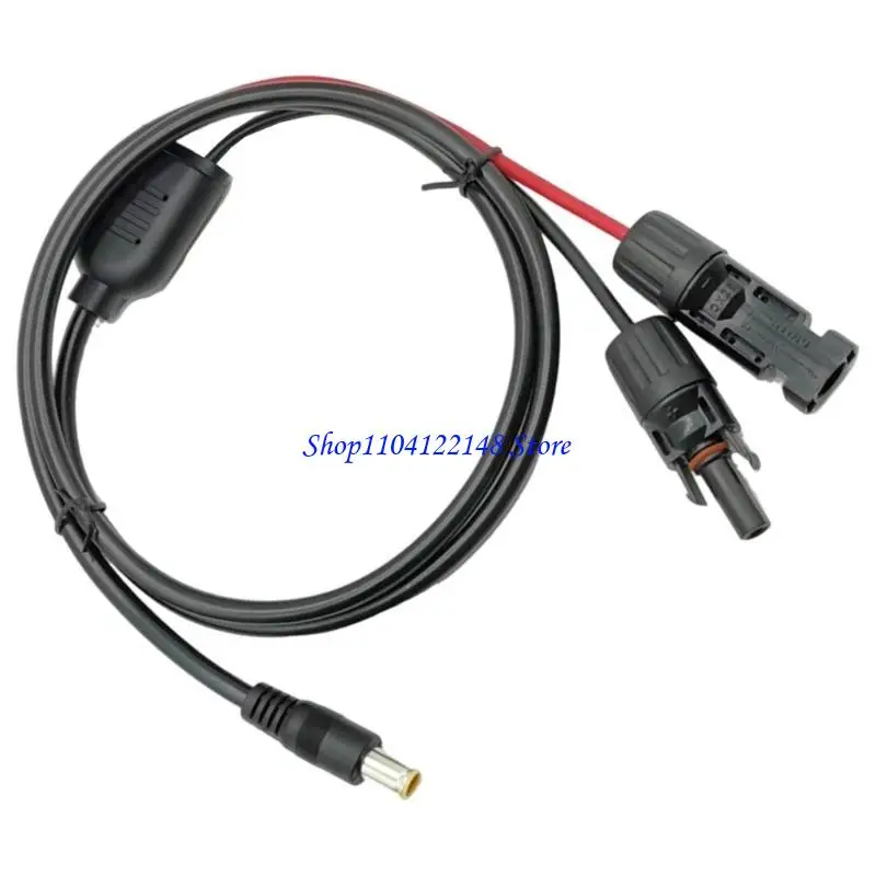 P9FA Portable Solar Panel Charging Cable 4 To DC7909 Power Extension Cord 150cm