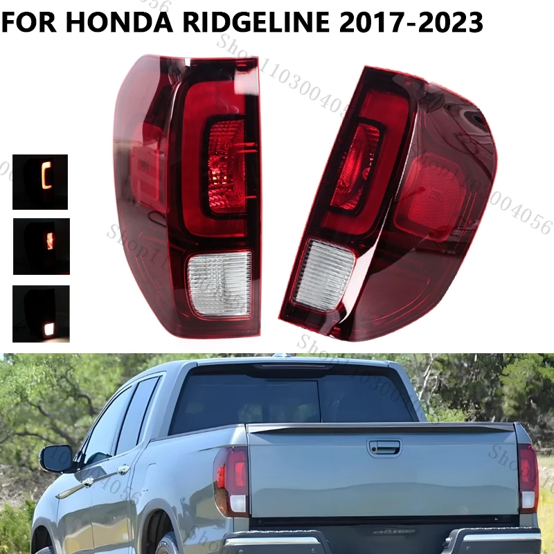 

Задний задний фонарь для Honda Ridgeline 2017 2018 2019 2020 2021 2022, задний фонарь, стоп-сигналы, указатели поворота, задний фонарь