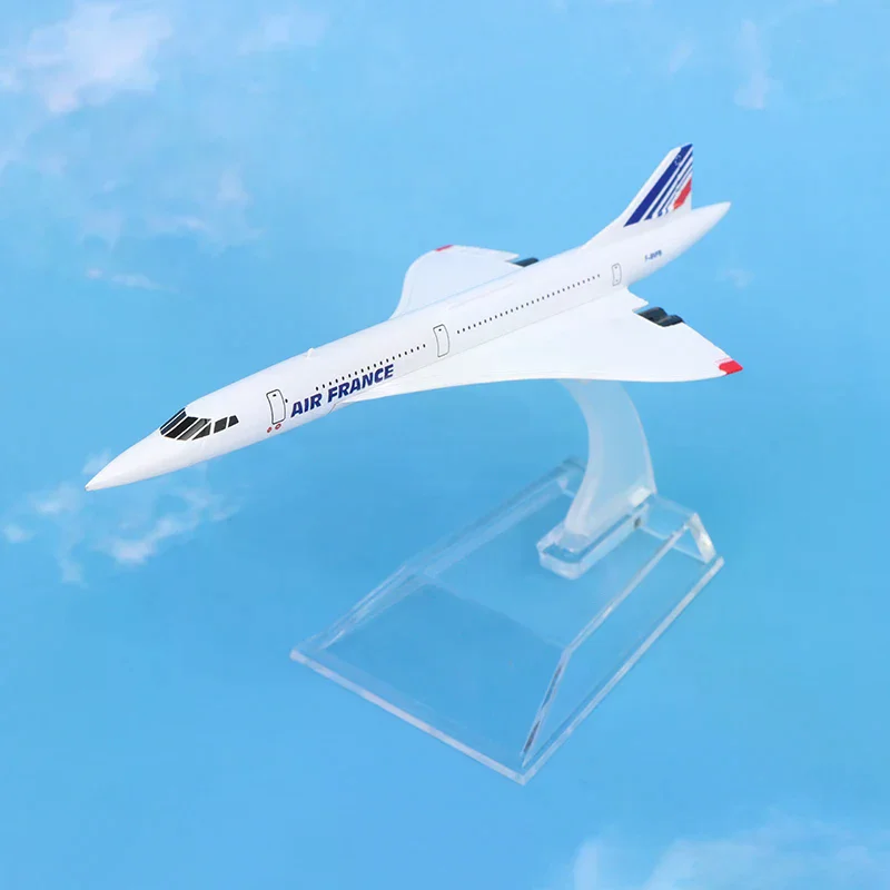/Cna/Concorde Air France Airplane Model Airliner Alloy Diecast Air Plane Model Toys Collection Home Decor Miniatures 1:400