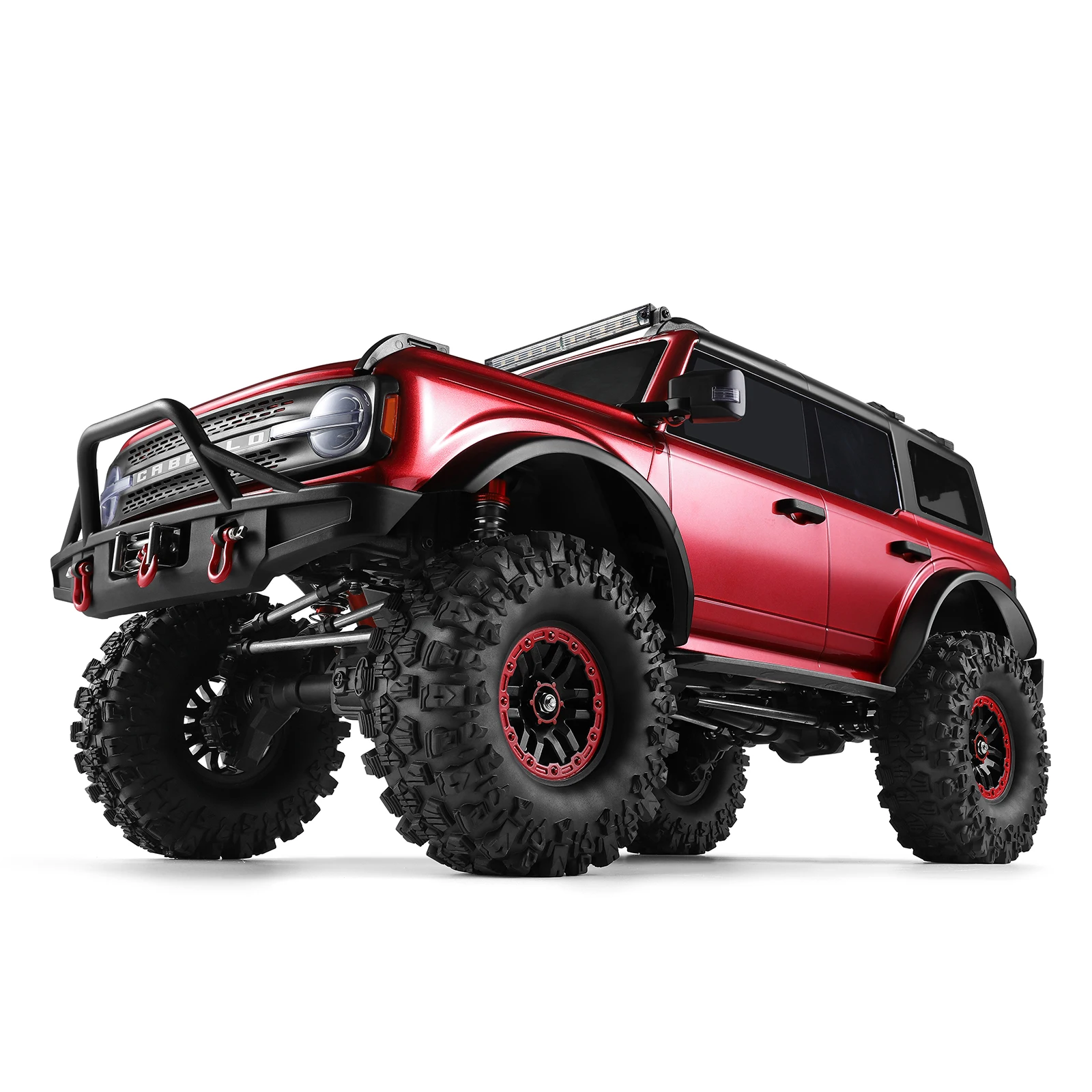 Wltoys 104020   RTR 1/10 2,4G 4WD RC coche Rock Crawler todoterreno camión de escalada luz LED modelos proporcionales completos Juguetes