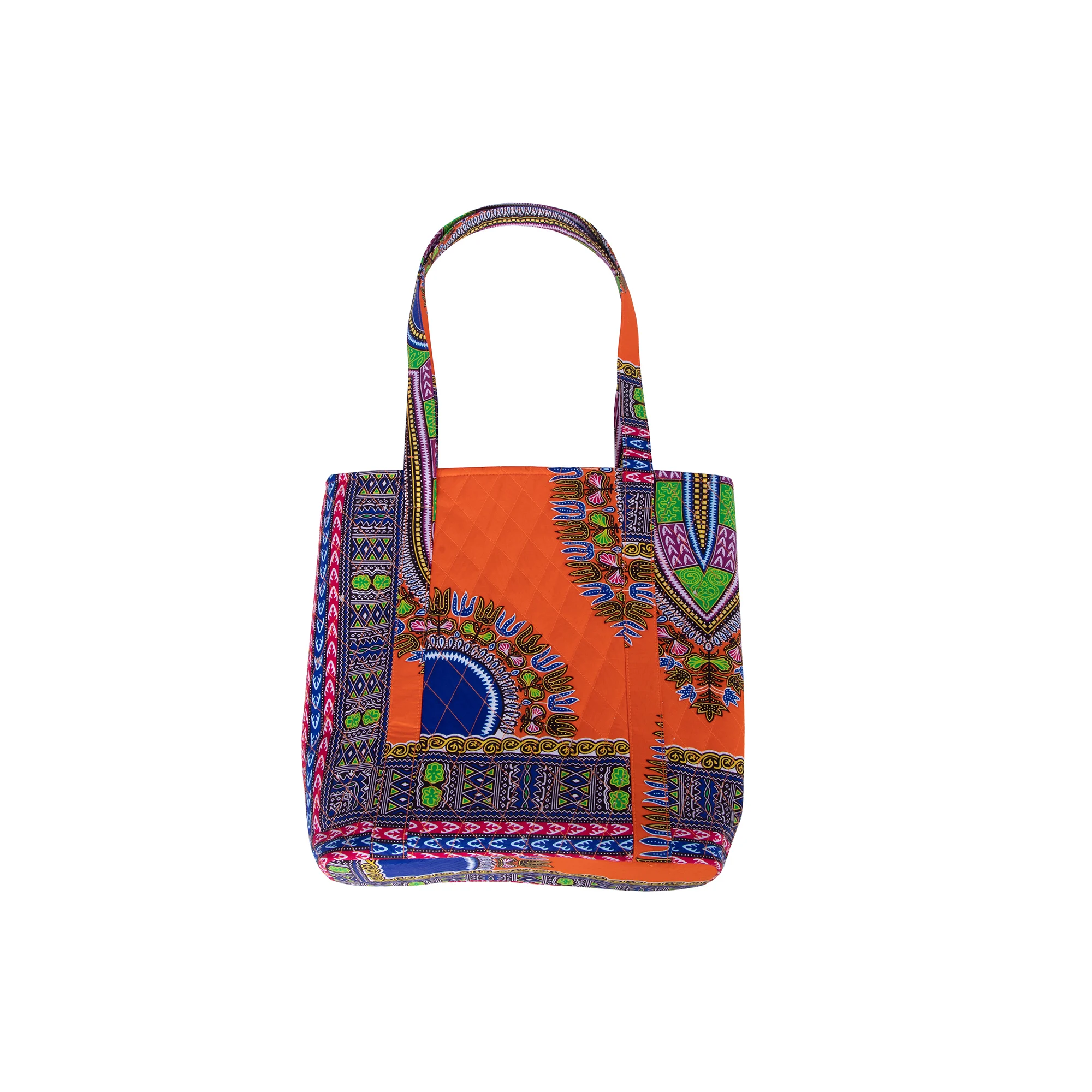 Fotografia 6: Bolsa de lona feminina africana, bolsa vintage com estampa para compras, designer de luxo WYB1095