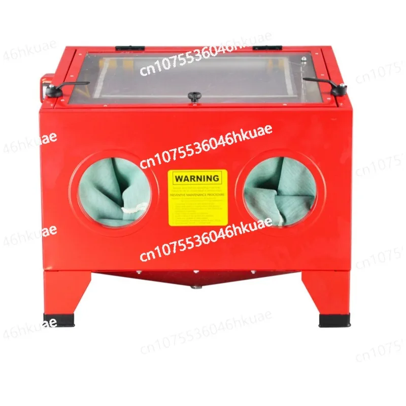 high speed glass engraving vertical 90 liter sandblasting machine Small high pressure rust removal impurities