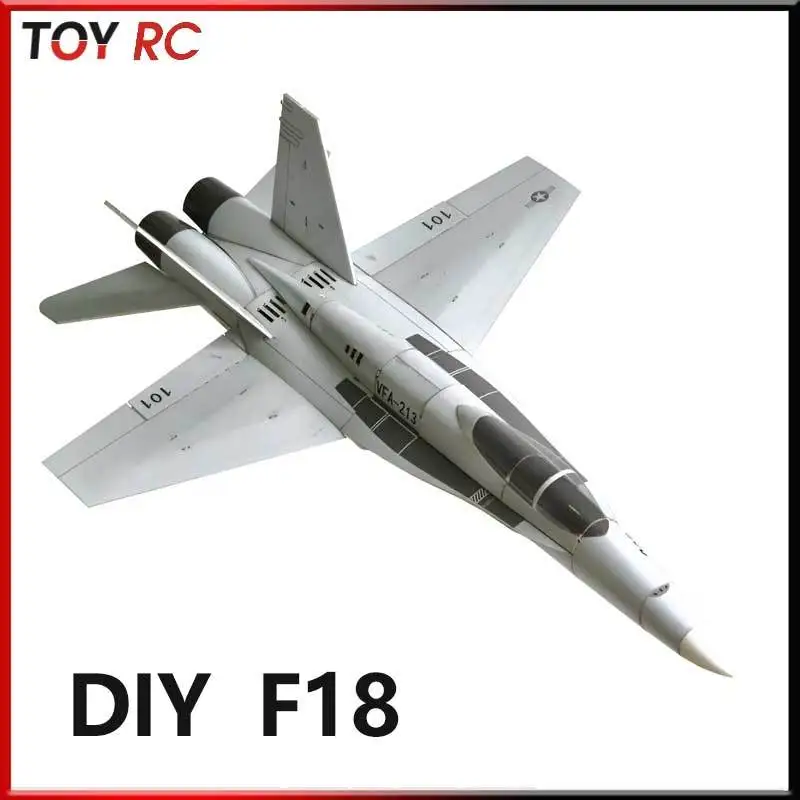 

Assemble F18 Double 30 Channel Remote Control Assembled Model Airplane Desktop Ornament Fixed Wing Real Machine