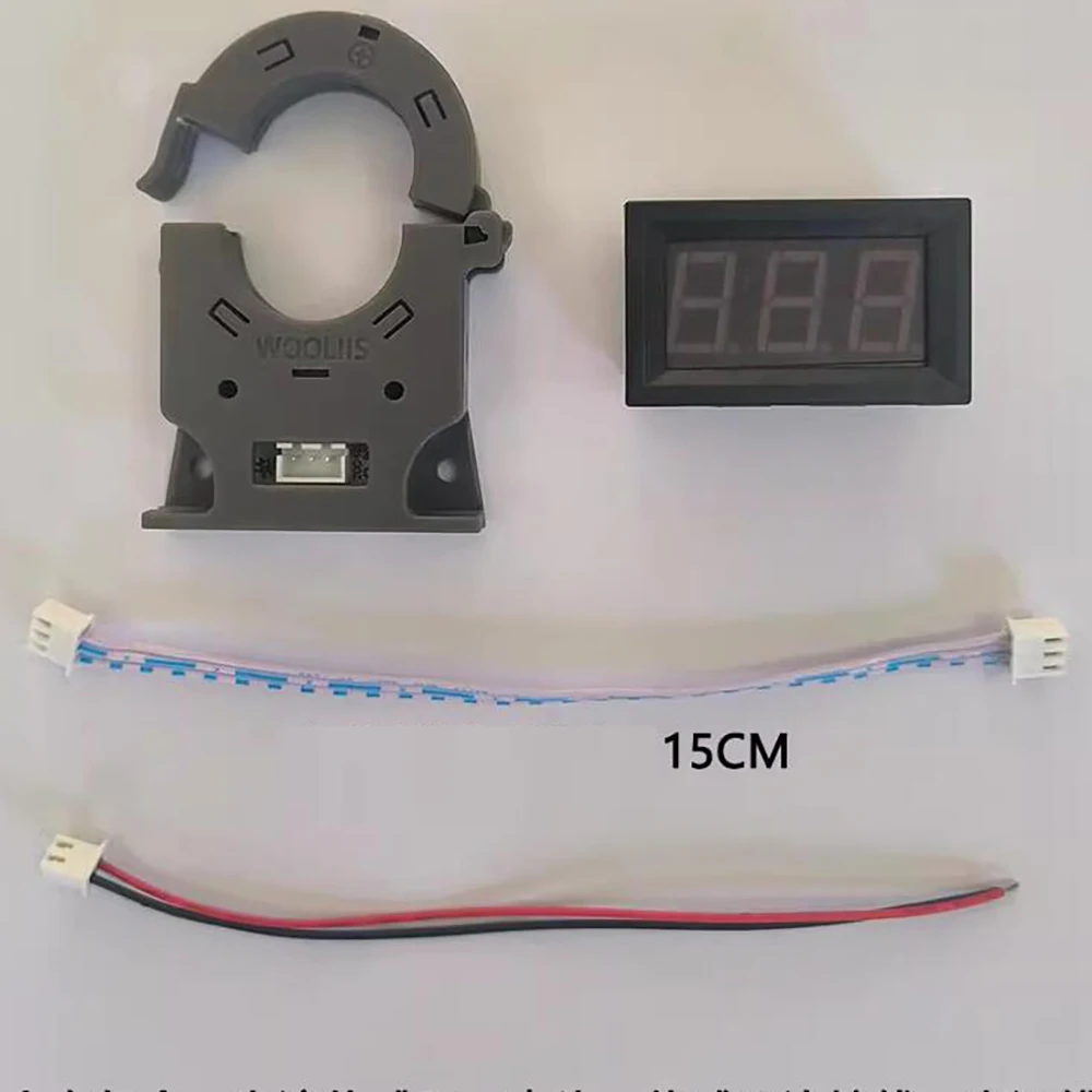Imagem -03 - Digital Hall Amperímetro para Carro Voltímetro Carga da Bateria Descarregador Tensão Isolada Corrente Medidor de Led dc 12v 24v 48v 60v 72v 100a 400a