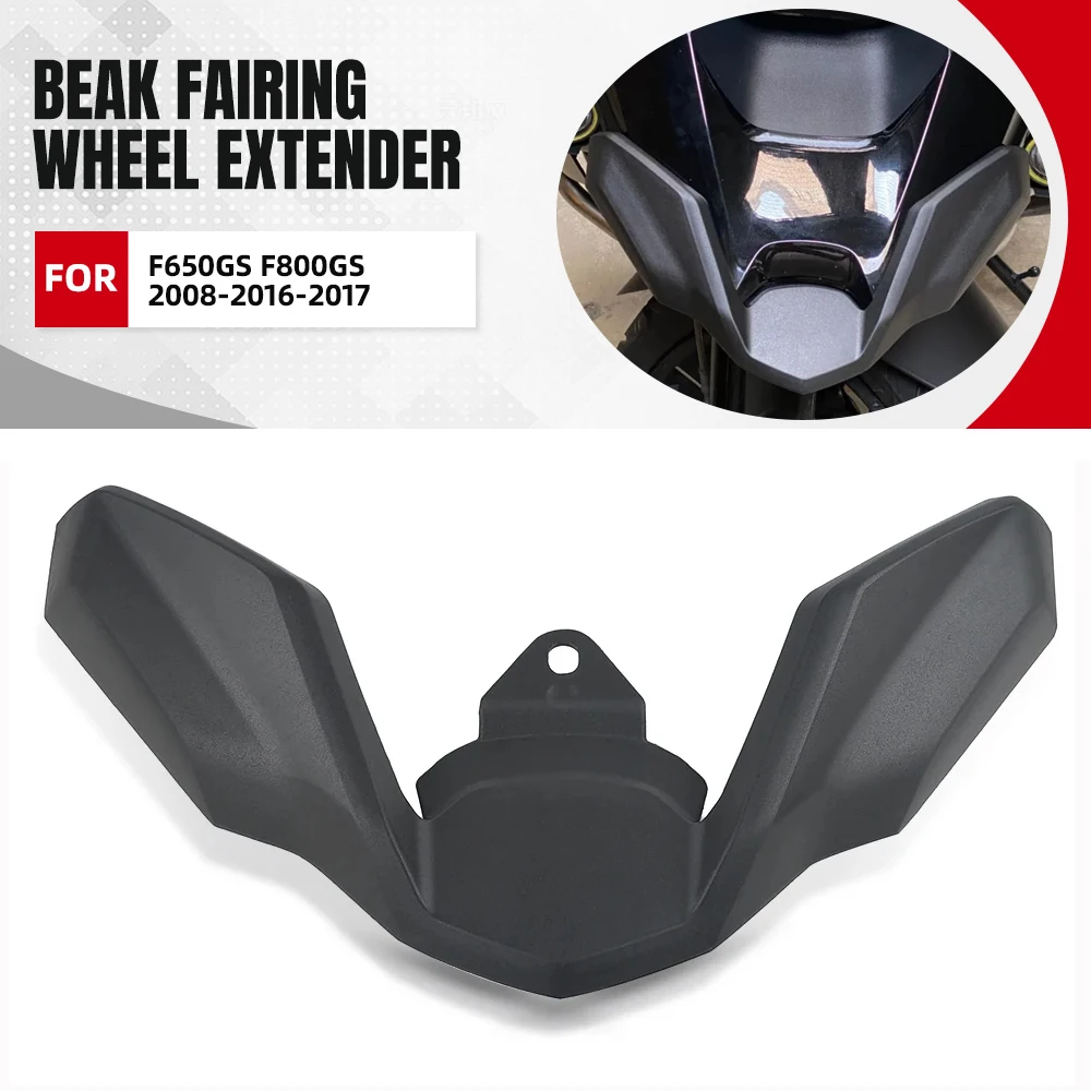 

For BMW R1250GS R1200GS LC 2018-2022 2023 R 1200 GS R 1250 GS Motorcycle Plastic Beak Fairing Extension Wheel Extender Cover