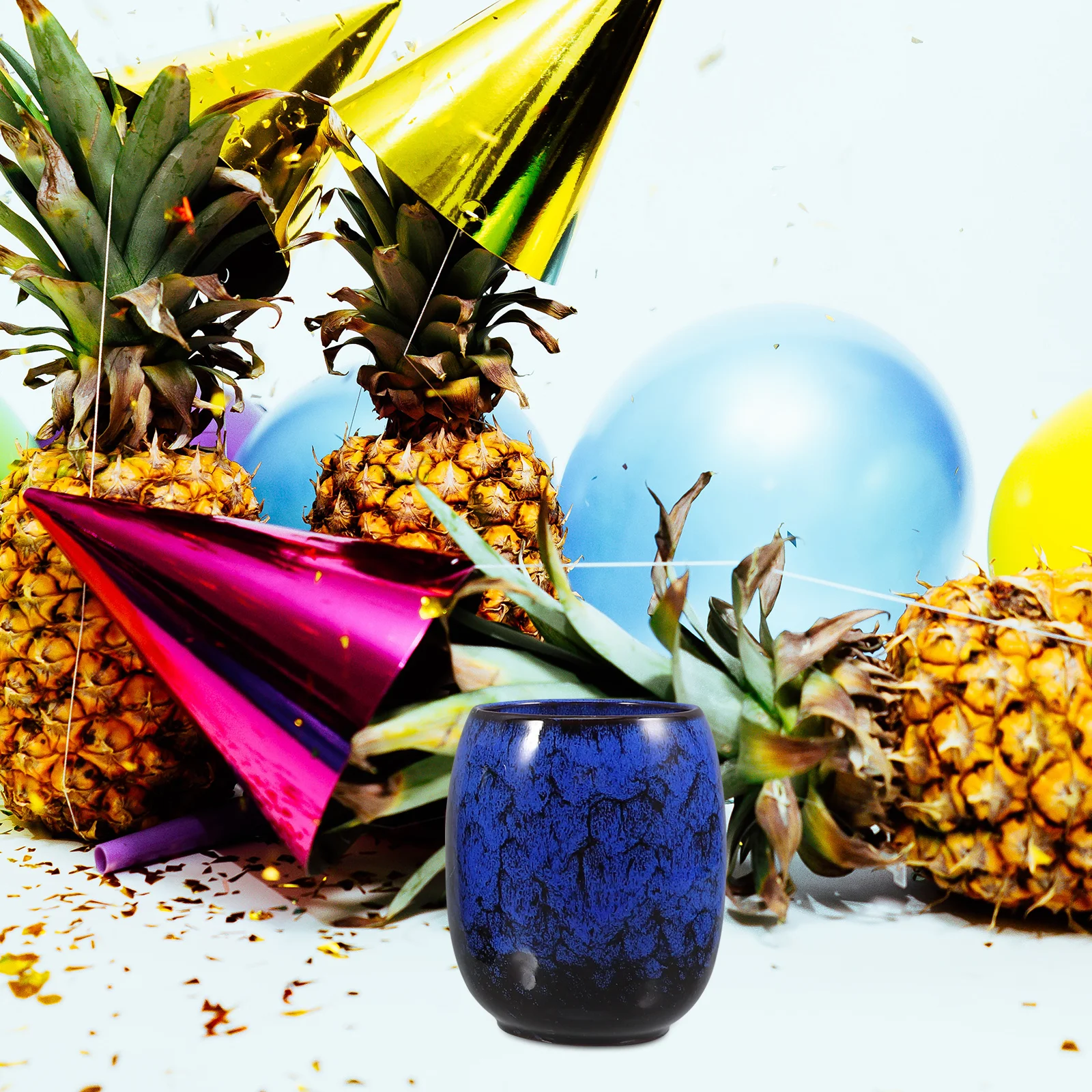 

4Pcs Ceramic Coffee Tea Cup Japanese Style Glaze Porcelain Mug Box Gift Cup for Holidays Birthdays