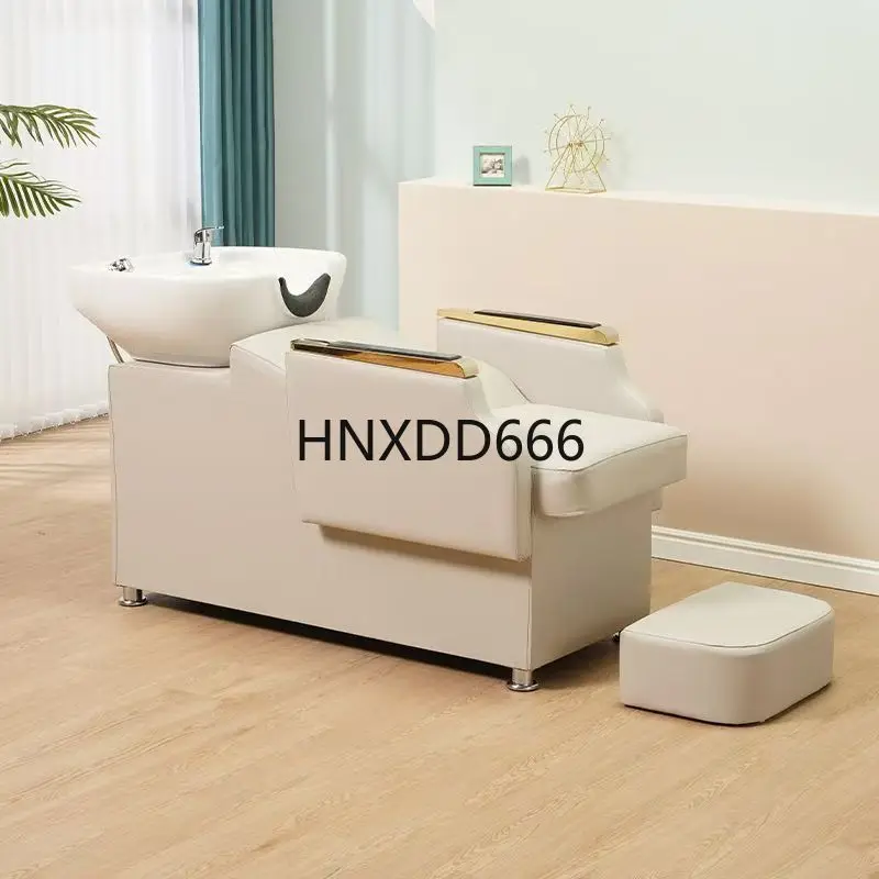 

Modern Simplicity Hot Sale Hair Wash Salon Furniture Custom Furniture Shampoo Bed Washing Shampoo Chair With Bowl