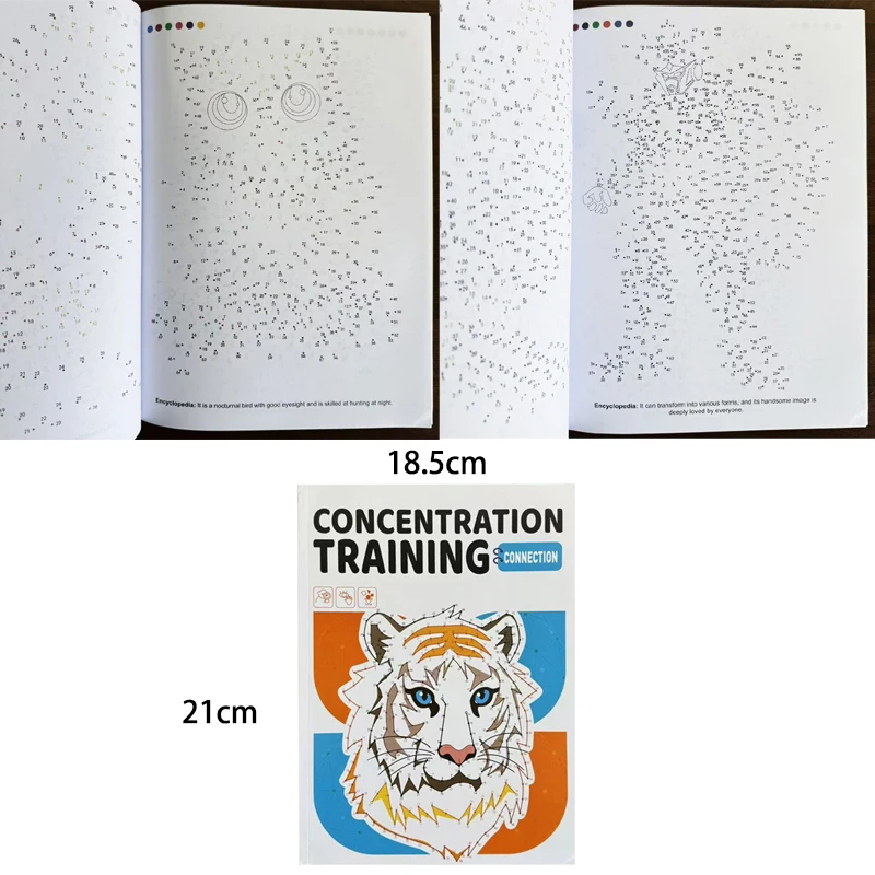 Zeichnen für Kinder durch Verbinden von Linien, Zeichnen von Punkten und Verbinden von Linien, lustiges Aktivitätsbuch, Stiftkontrolltraining, 48 Farbseiten