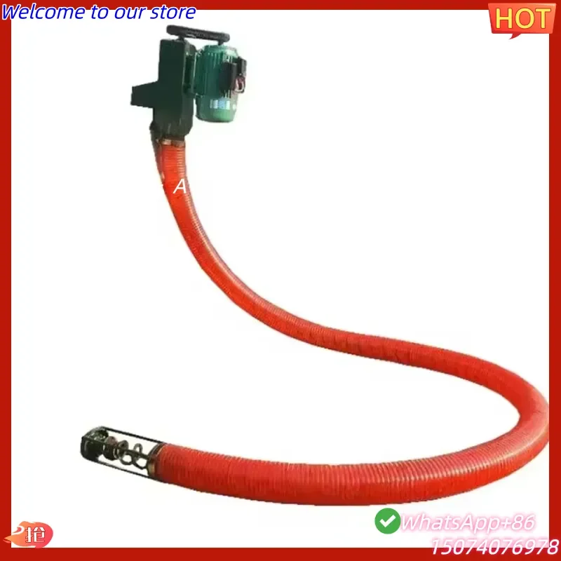 2026 CE Certificated Hose Pipe Screw Conveyor/grain Augers Soybean Cereal Rice Corn Grain Powder Suction Grain Blower