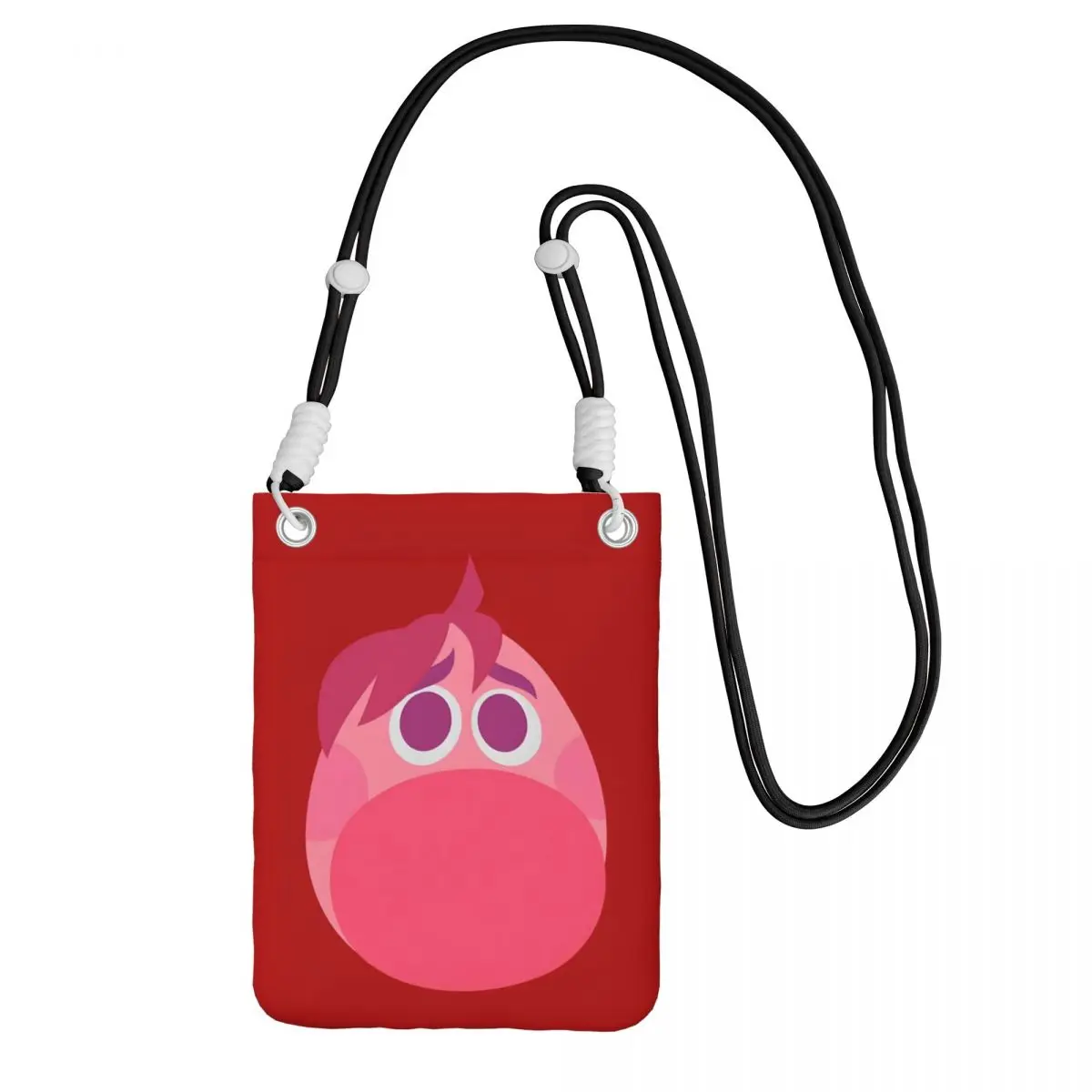

Custom Inside Out Mobile Phone Bag for Travel Hiking Women Men Fantasy Animation Small Crossbody Purse Smart Phone Wallet Strap