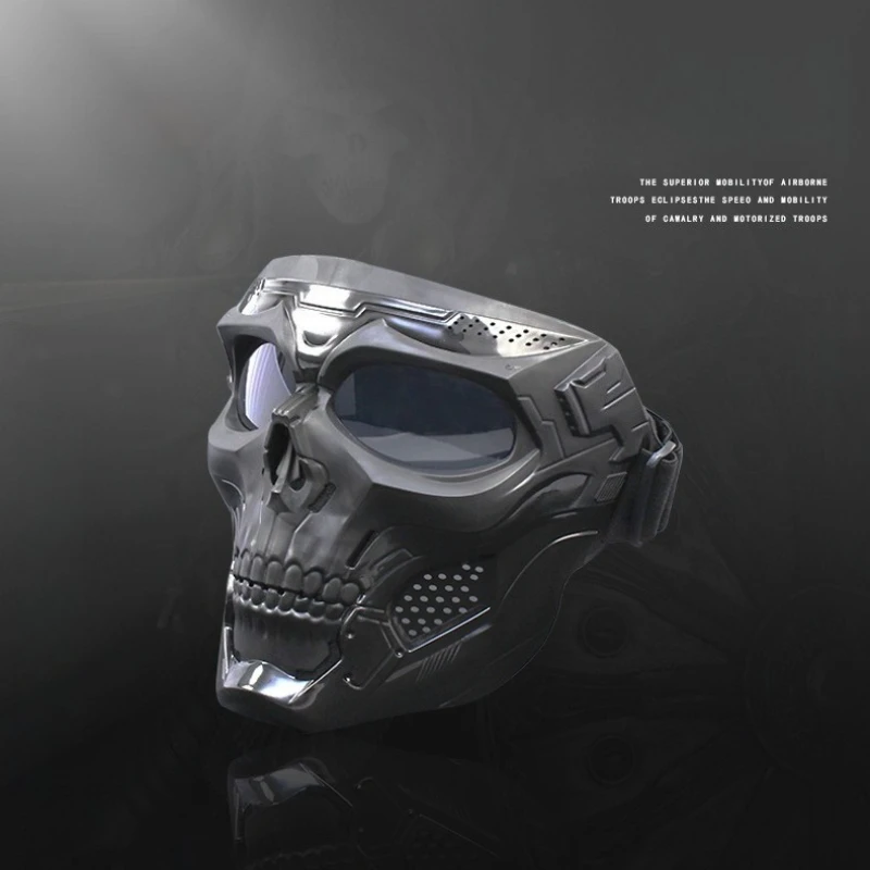 Motocross Goggles Sports Riding Goggles Face Mask Goggles Tactical Helmet 4