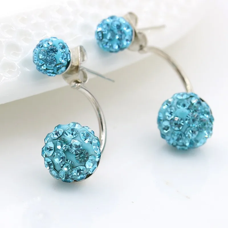 Earrings Brincos Earing Online Shopping India Aros Pendientes Mujer For Women Brinco Perlas Crystal Stud Oorbellen Earring