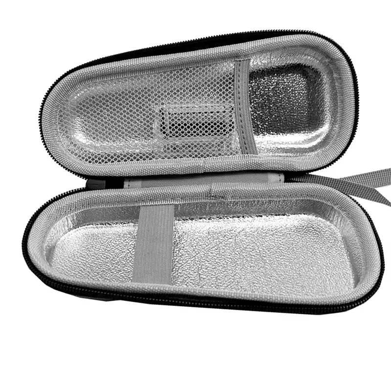 FAST-Shaver Storage Box Waterproof EVA Razor Travel Case With Mesh Pocket/Zipper Shaver Bag Shakeproof For Gillette Razor
