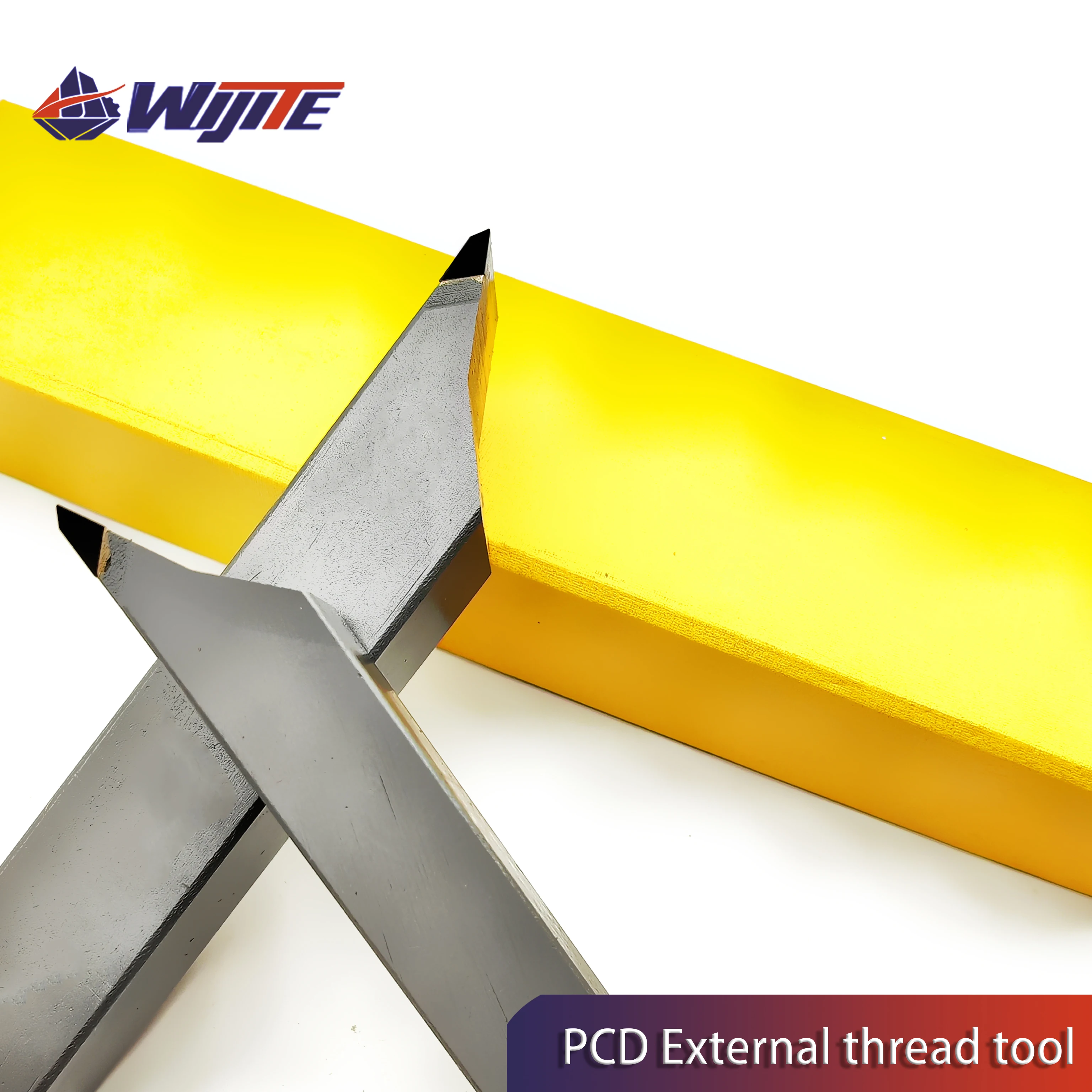 PCD external thread turning tool bar  high hardness diamond tool for copper and aluminum and other non-ferrous metals