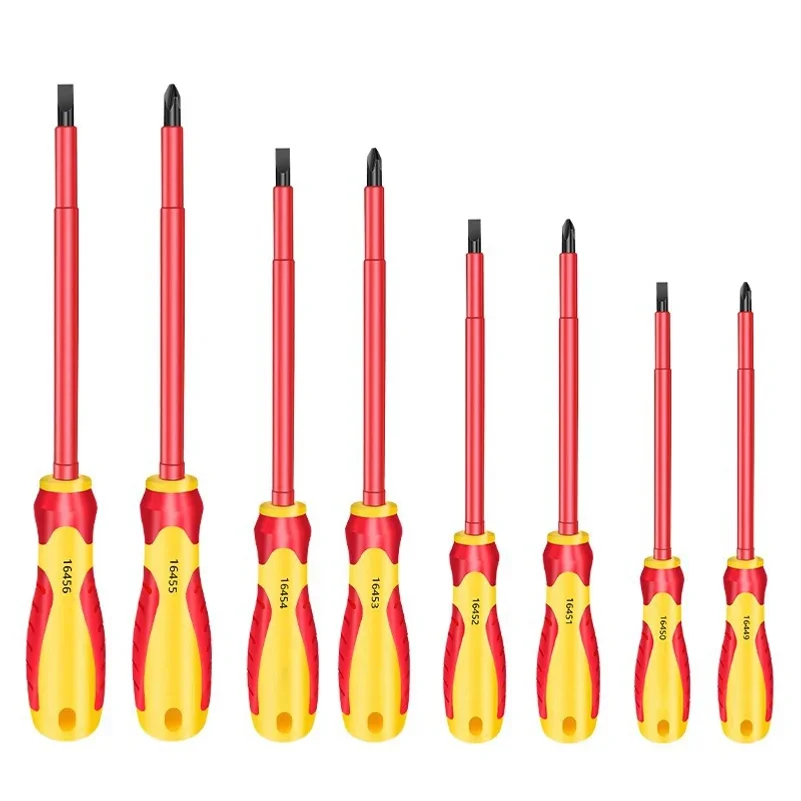 Electrician's Professional Maintenance Tools Insulated Screwdriver Slotted Cross Screwdrivers Phillips Flat Driver Hand Tools