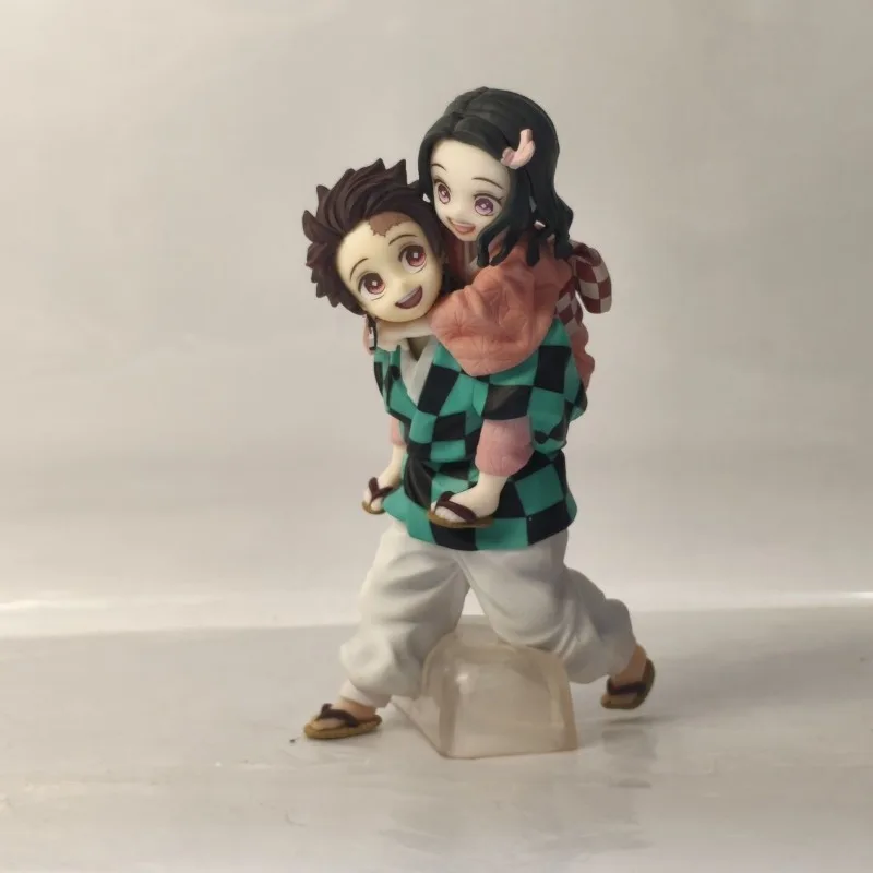 Demon Slayer Immortal Bond A Reward Last Kamado Tanjirou Back Kamado Nezuko Статуя Подарок Аниме Фигурка Bandai Banpresto Pixiv Toy
