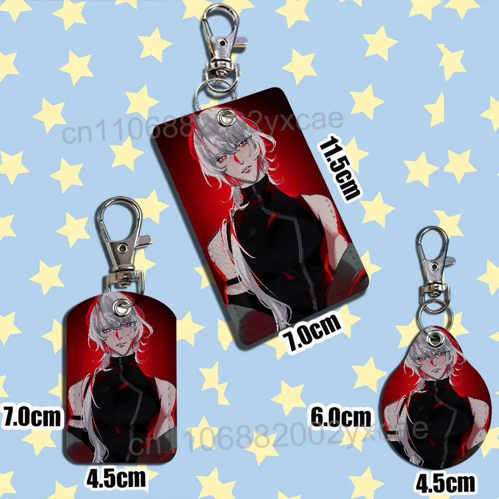 Casper game A Date with Death Card Holder Keychain Key Ring Door Lock Access Protective Case For Security Gift