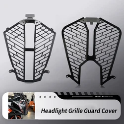 Cubierta protectora de rejilla de faro de motocicleta, protector para KTM 1290 SUPER ADVENTURE S R 2017 2018 2019 2020 2021 2022 2023 2024