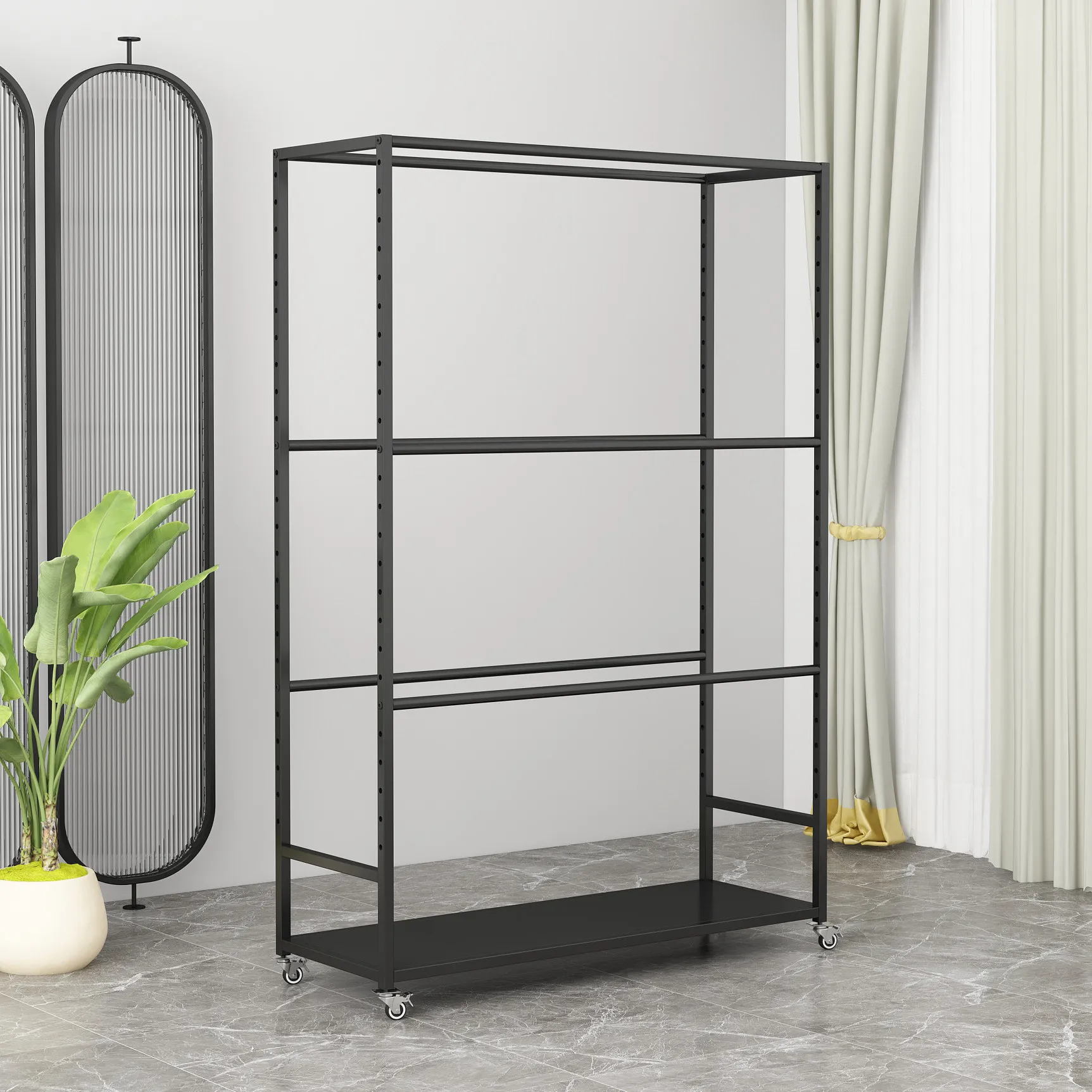 

Стеллаж для демонстрации образцов тканей для домашнего текстиля, двусторонний стеллаж для образцов тканей, стеллаж для демонстрации образцов кожи и штор