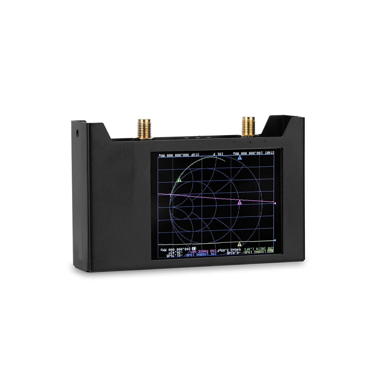 Imagem -02 - Vector Network Analyzer com Tft Touch Screen Antena de Ondas Curtas Nanovna v2 3g Saa2 hf Vhf 28 Pol